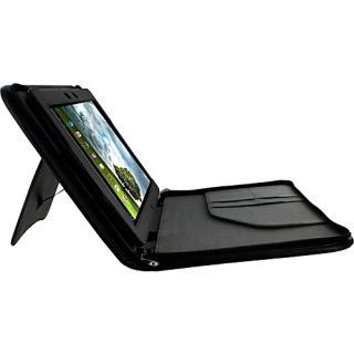 Asus MeMO Pad 10 Executive Leather Portfolio Case Black   rooCASE Lapto