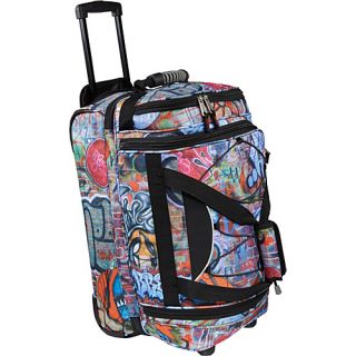 21 Equipment CarryOn Duffel w/ Wheels Graffiti   Athalon Travel Duffels