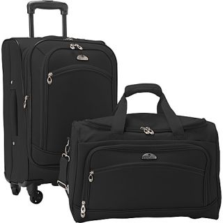 South West Collection 2 Pcs Luggage set EXCLUSIVE Black   America