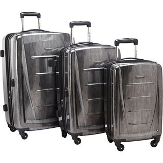 Winfield 2 Fashion HS 3 Pc Set Charcoal   Samsonite Luggage Sets