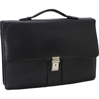 Dana Compact Briefcase Black Venetian   Dr.