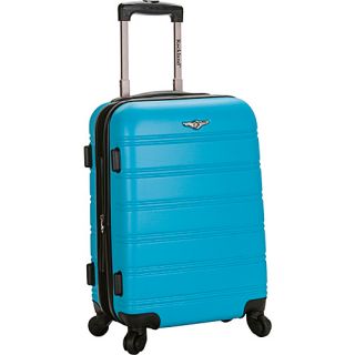 20 Melbourne Expandable ABS Carry On Turquoise   Rockland Lugg