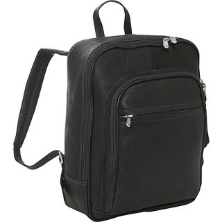 Front Pocket Computer Backpack   Black