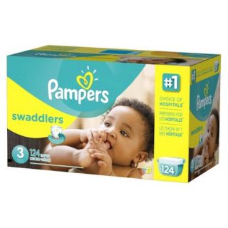Pampers Swaddlers Diapers Giant Pack   Size 3 (124 Count)