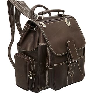 Deluxe Top Handle Extra Large Backpack Cafe   David King & Co.