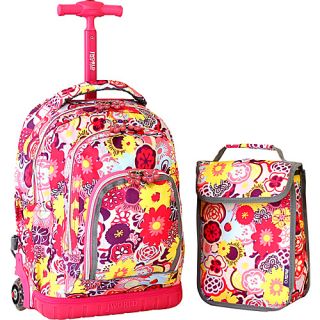 Lollipop Kids Rolling Backpack with Lunch Bag (Kids ages 3 7) P