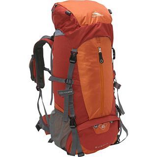 Summit 45 Backpacking Pack Redrock, Auburn, Charcoal   High Sierra B