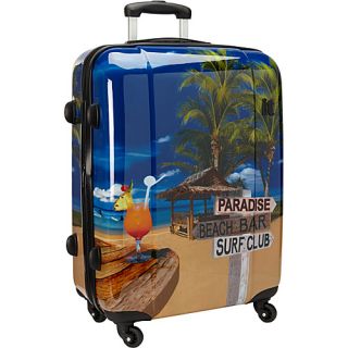 Paradise Beach Collection 4 Wheeled 26 Upright Packing Case Paradise