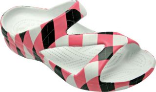 Womens Dawgs Loudmouth Z Sandal   Pink/Black Tile Sandals