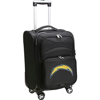 NFL San Diego Chargers 20 Domestic Carry On Spinner Black