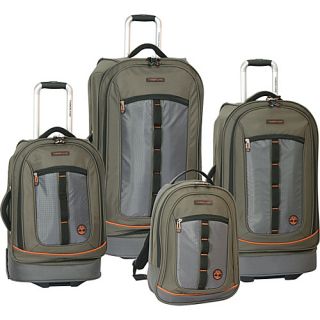 Jay Peak 4 Piece Set Burnt Olive   Timberland Luggage Sets