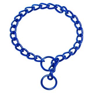 Platinum Pets Coated Chain Training Collar   Blue (26 x 4mm)