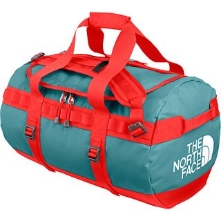 Base Camp Duffel Small Storm Blue/Fire Brick Red   The North Face