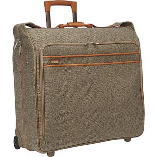 Large Wheeled Garment Bag Walnut Tweed   Hartmann Luggage Garme