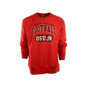 Ohio State Buckeyes J America NCAA Football Sport Weave Crew Sweatshirt