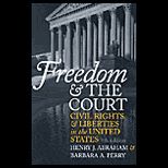 Freedom and the Court  Civil Rights and Liberties in the United States
