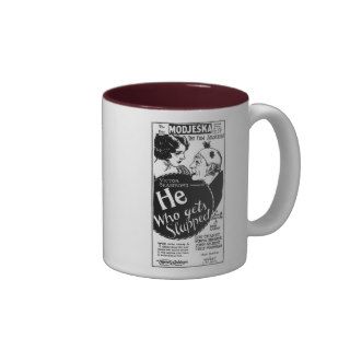 Lon Chaney Norma Shearer HE WHO GETS SLAPPED 1925 Coffee Mugs