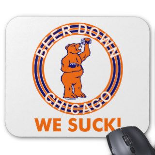 BEER DOWN CHICAGO MOUSE PADS