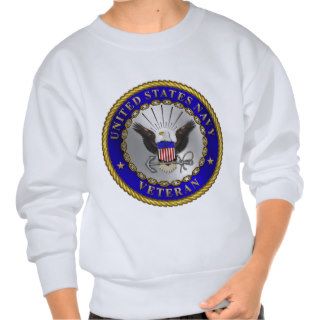 US Navy Veteran Pullover Sweatshirt