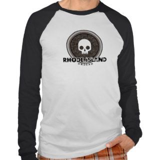 Cute Punk Skull Rhode Island T Shirt Jersey