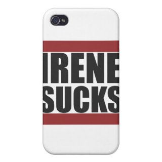 Irene Sucks iPhone 4 Covers