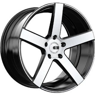 XO Havana 22 Black Wheel / Rim 5x120 with a 32mm Offset and a 72.56 Hub Bore. Partnumber X236MM5H32K72 Automotive