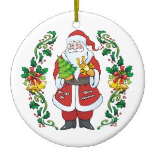 Ho Ho Ho Merry Christmas Ornament