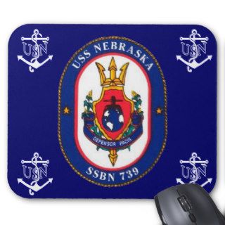 USS Nebraska SSBN 739 Mousepad
