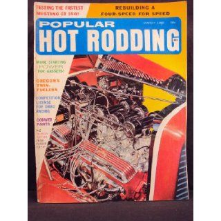1966 66 March POPULAR HOT RODDING Magazine, Volume 5 Number # 3 (Features Performance Testing The GT 350 Mustang / Testing Yamaha's Twin Sport Cycles / Cobweb Painting / Fairlane Slingshot) Popular Hot Rodding Books