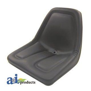 A & I Products Michigan Style Seat, w/o Slide Track, BLK. Replacement for Ford   New Holland Part Number TM333BL