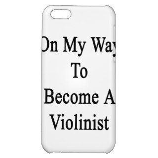 On My Way To Become A Violinist iPhone 5C Covers