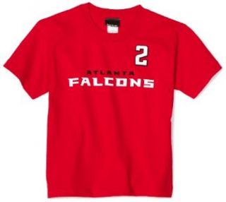 NFL Boys' Atlanta Falcons Matt Ryan 8 20 Name & Number Tee Shirt (Red, X Large)  Sports Fan T Shirts  Clothing