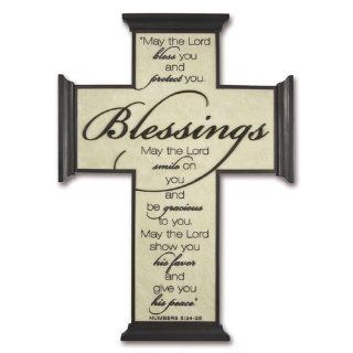 Blessings Wall Cross Numbers 6 May The Lord Bless You And Perfect You LCP   Collectible Figurines
