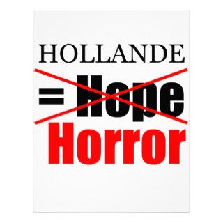 Hollande Not Hope  Horror  Letterhead