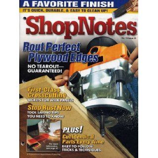 ShopNotes, September/October 2007, Volume 16, Number 95 ShopNotes Books
