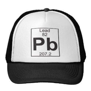 Element  82   pb (lead) mesh hat
