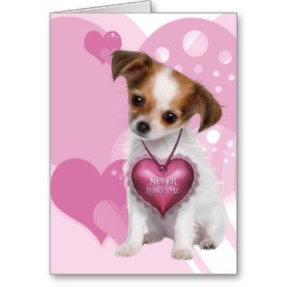 Puppy Love Valentine Greeting Cards