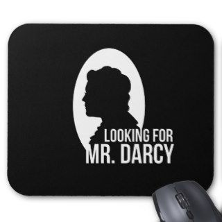 looking for Mr. Darcy logo mouse pad