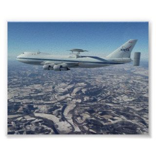 NASA's Boeing 747 Poster