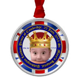 Prince of Cambridge   Royal Baby Christmas Ornaments