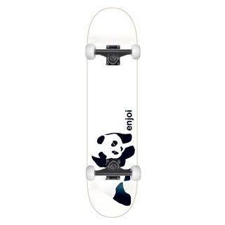Enjoi Whitey Panda Complete Skateboard   7.75 w/Mini Logo Wheels  Sports & Outdoors