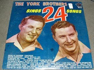 The York Brothers Sings 24 Songs Black Label KING LP Music