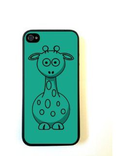 Giraffe Emerald Green Plain Black iPhone 5 Case   For iPhone 5/5G   Designer TPU Case Verizon AT&T Sprint Cell Phones & Accessories