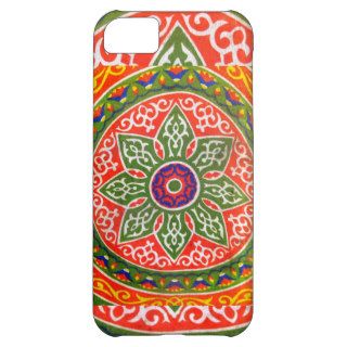 Colorful Ottoman Arabic Floral Design iPhone 5C Cases
