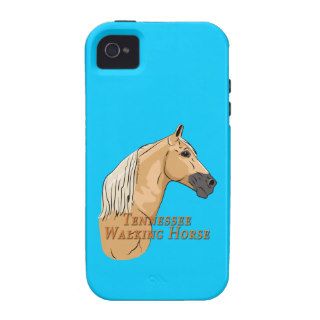 Tennessee Walking Horse Palomino iPhone 4/4S Covers