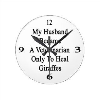 My Husband Became A Veterinarian Only To Heal Gira Round Clock