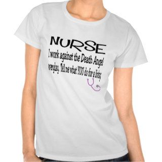 Hilarious Death Angel Nursing T shirt