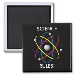 Science Rules Atom (005)   Magnet