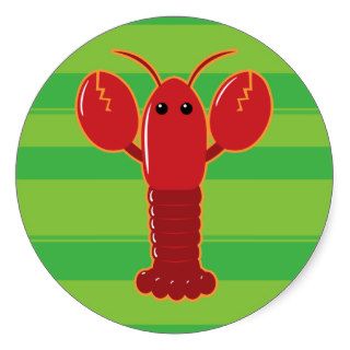 Cute Lobster Stickers