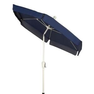 Fiberbuilt Umbrellas 7 1/2 ft. Patio Umbrella in Navy Blue 7GCRW T naybl